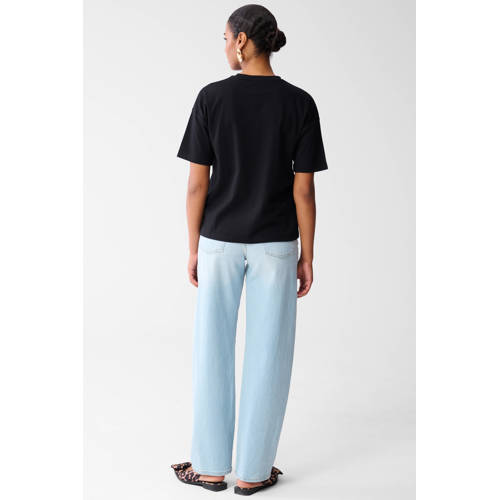 Shoeby oversized T-shirt zwart afbeelding