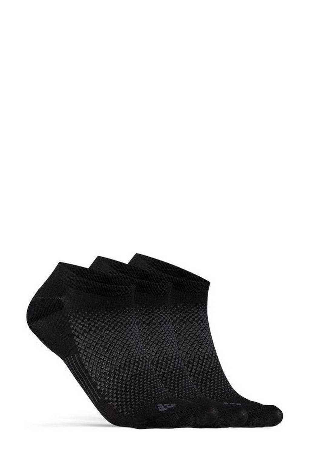 Craft Senior sportsokken - set van 3 zwart, Zwart