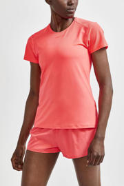 thumbnail: Craft sportshirt ADV Essence Short Sleeve Slim Tee W roze