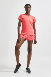 thumbnail: Craft sportshirt ADV Essence Short Sleeve Slim Tee W roze