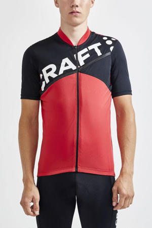   fietsshirt Core Endurance rood/zwart
