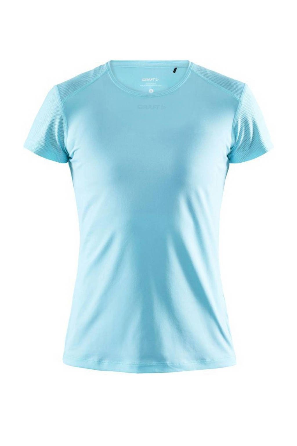 Craft sportshirt ADV Essence Short Sleeve Slim Tee W lichtblauw