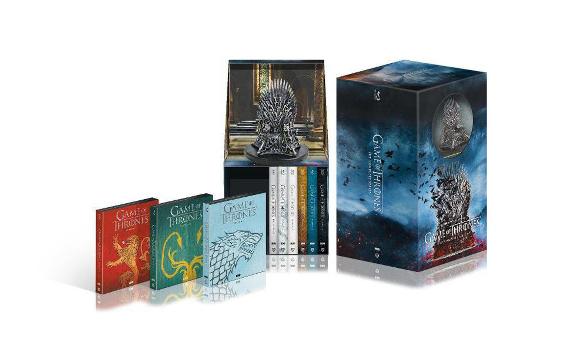 Iets Allerlei soorten Keel Game Of Thrones - Complete Series + Throne (Blu-ray) | wehkamp
