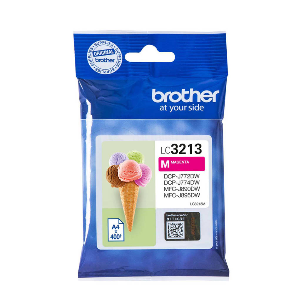 Brother LC3213M XL inktcartridge (magenta), Magenta