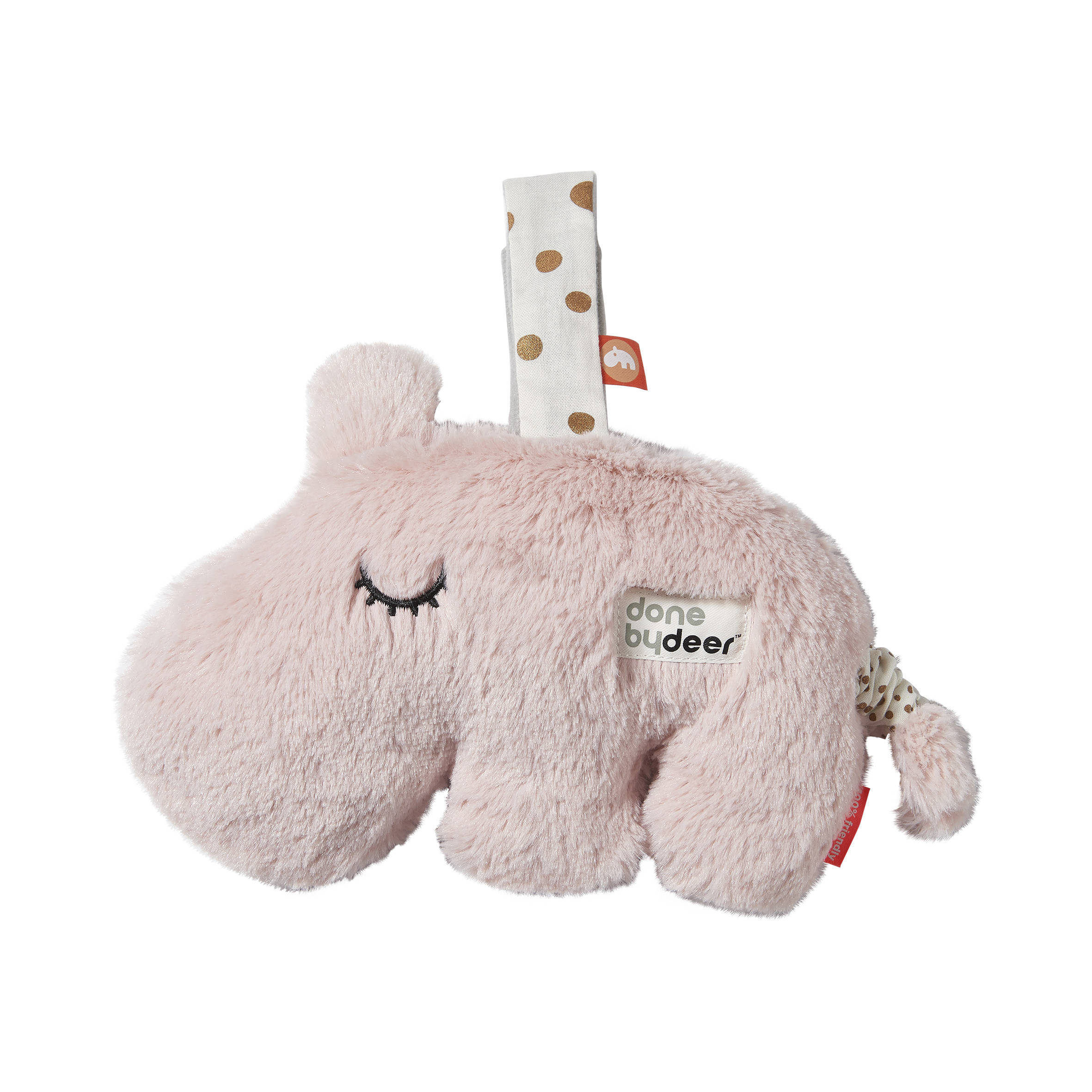 Done by Deer Baby Accessoires Musical Cuddle Toy Ozzo Roze online kopen