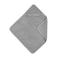 Meyco basic badstof badcape grijs