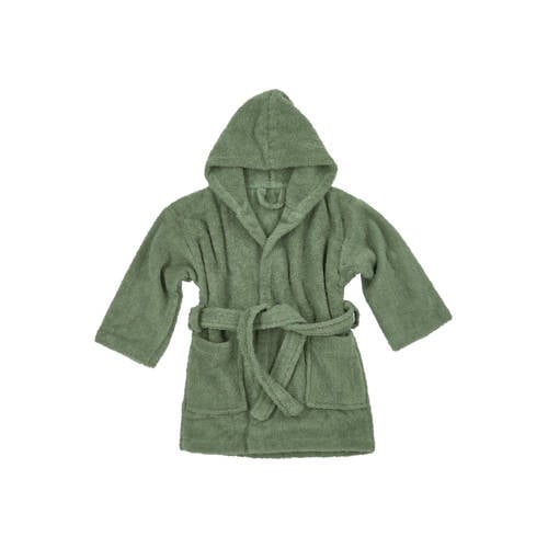 Meyco basic badstof badjas forest green afbeelding