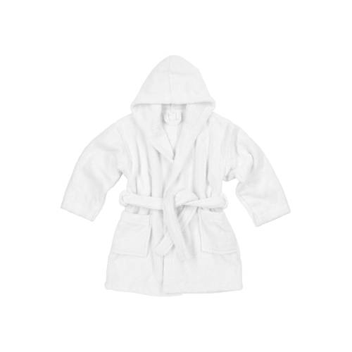 Meyco basic badstof badjas wit afbeelding
