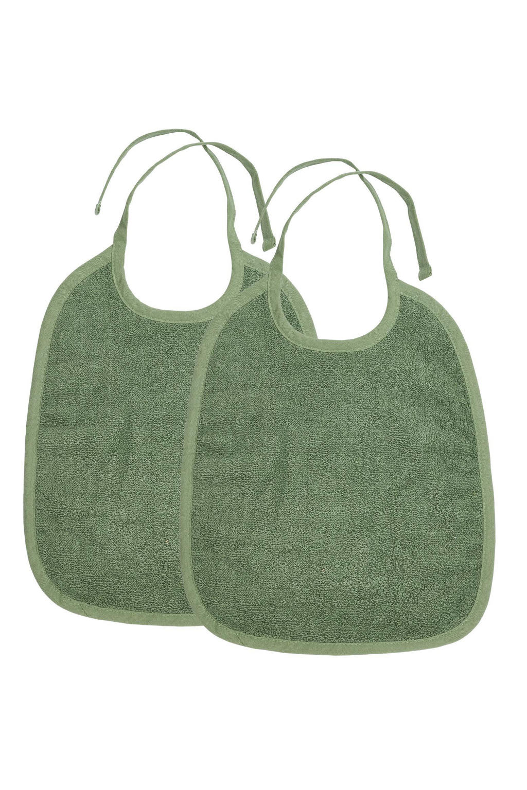 Meyco basic badstof slab - forest green (set van 2)