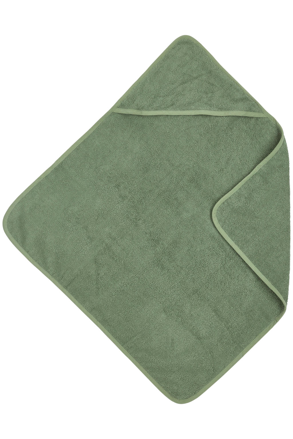 Meyco basic badstof badcape forest green
