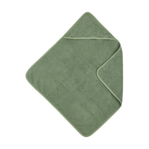 Meyco basic badstof badcape forest green afbeelding