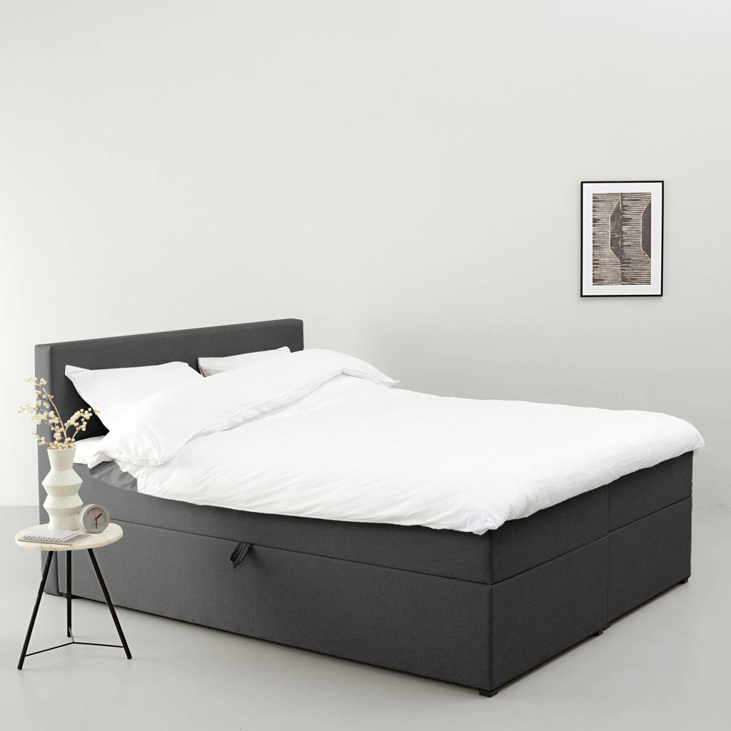 NOUS Living complete boxspring Bergen met opbergruimte (180x200 cm)