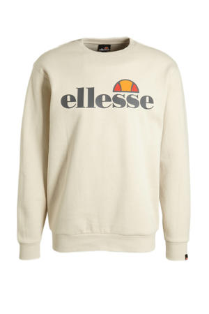 sweater Succiso  met logo beige