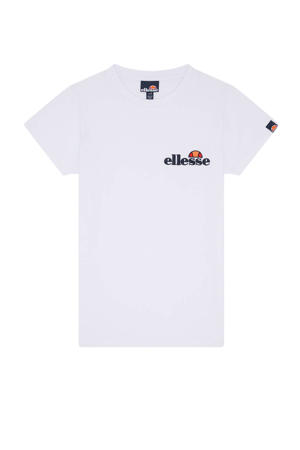 T-shirt Kittin met logo wit