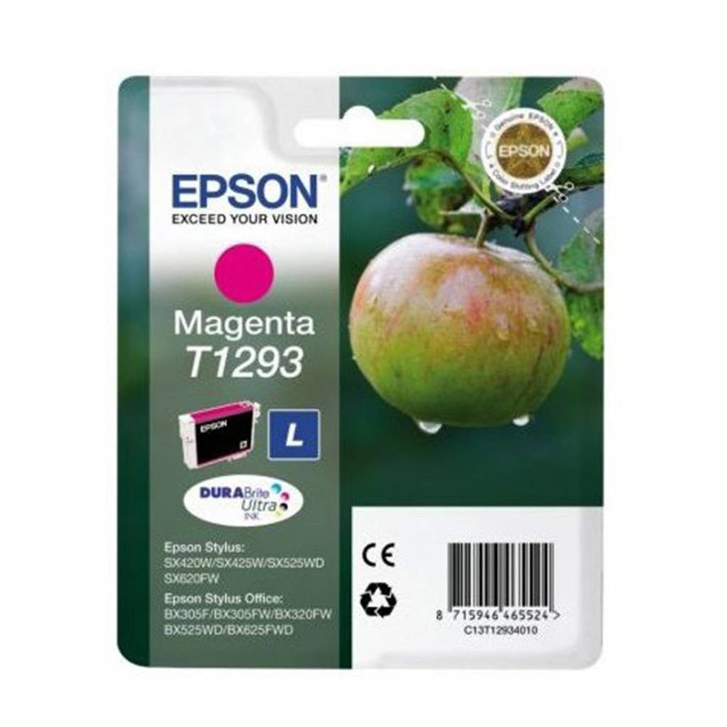 Epson T1293 cartridge (magenta), Magenta