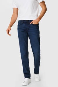 C&A straight fit jeans donkerblauw, Donkerblauw