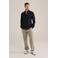 WE Fashion slim fit overhemd met stretch zwart
