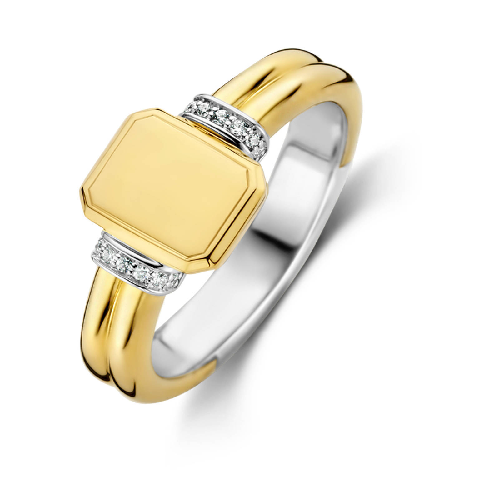 TI SENTO Milano Ringen 925 Sterling Zilveren Ring 12240 Goudkleurig online kopen