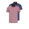 JACK & JONES ESSENTIALS regular polo rood / blauw - (set van 2)
