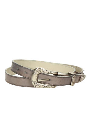 leren riem ecru