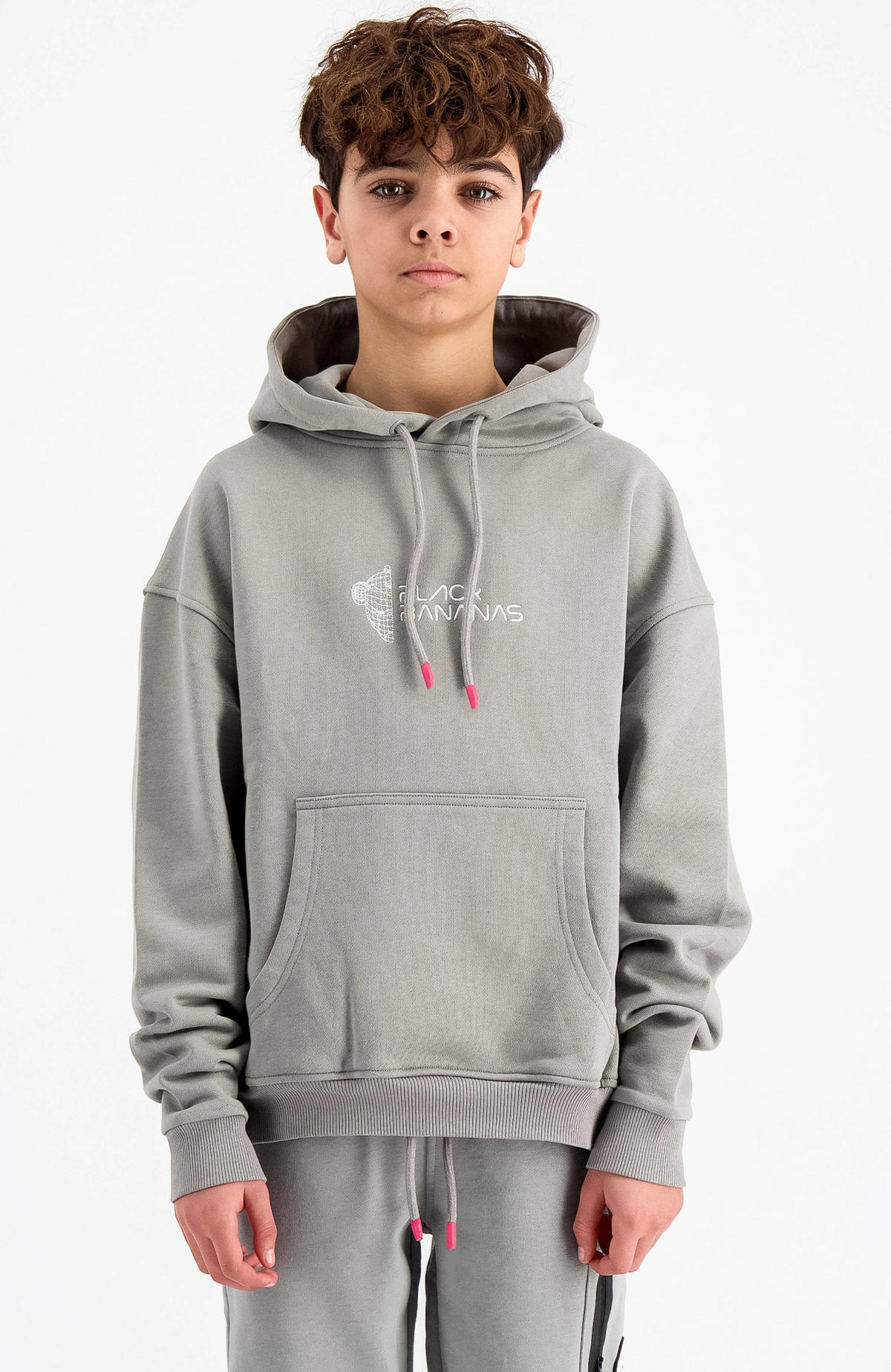 BLACK BANANAS unisex hoodie grijs wehkamp