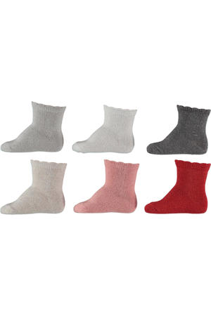 sokken - set van 6 multi