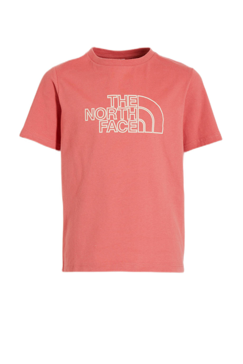 The North Face T-shirt met logo roze