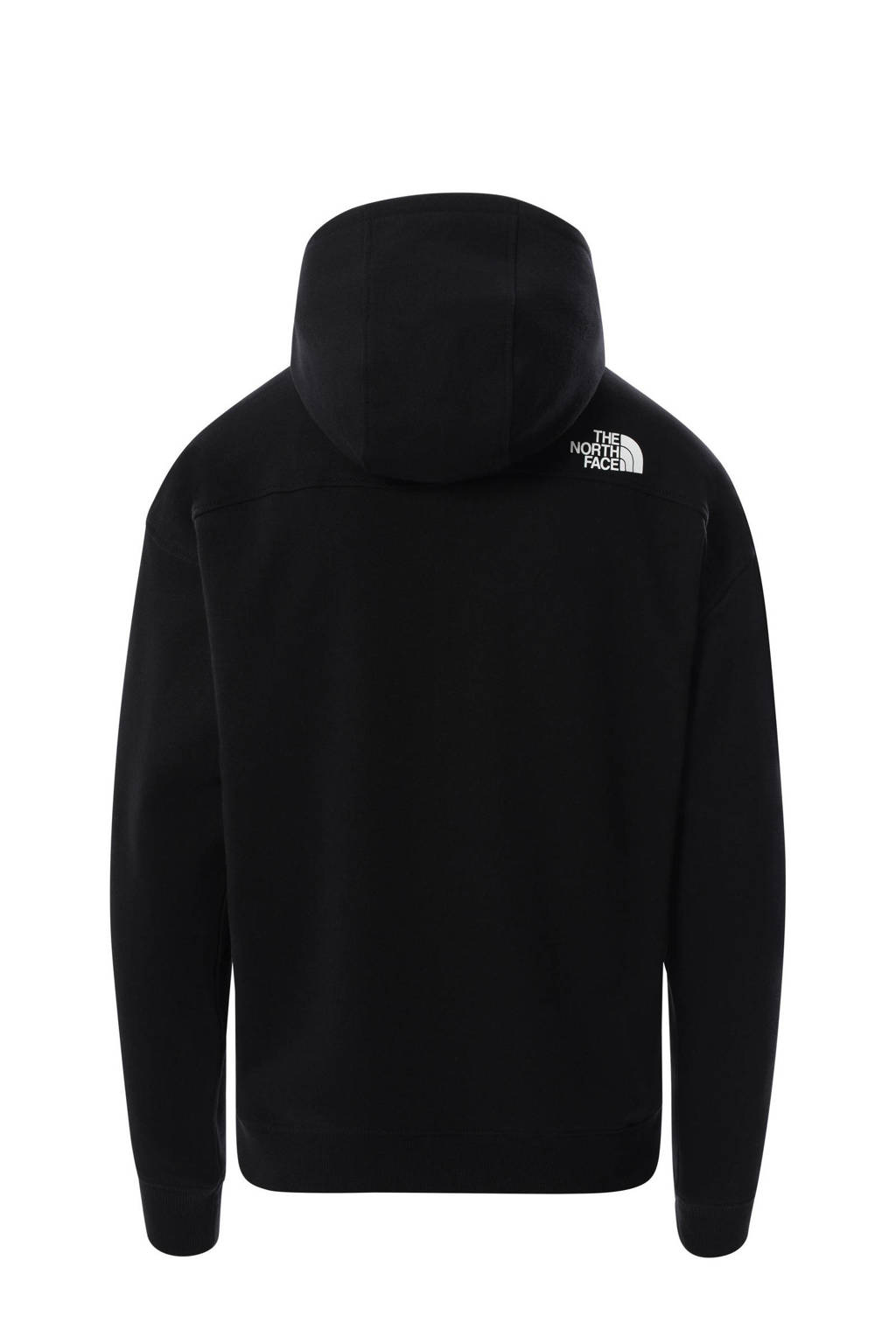 The North Face hoodie Light Drew Peak met logo zwart