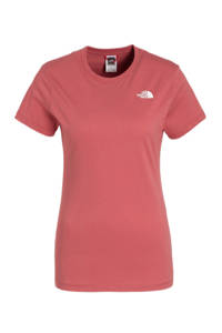 The North Face T-shirt Simple Dome lichtrood