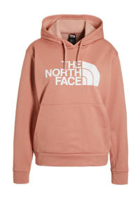 The North Face hoodie met logo oudroze