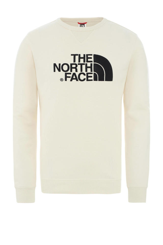 Gom de elite Verspilling The North Face sweater Drew Peak Crew Light met logo donkergrijs | wehkamp