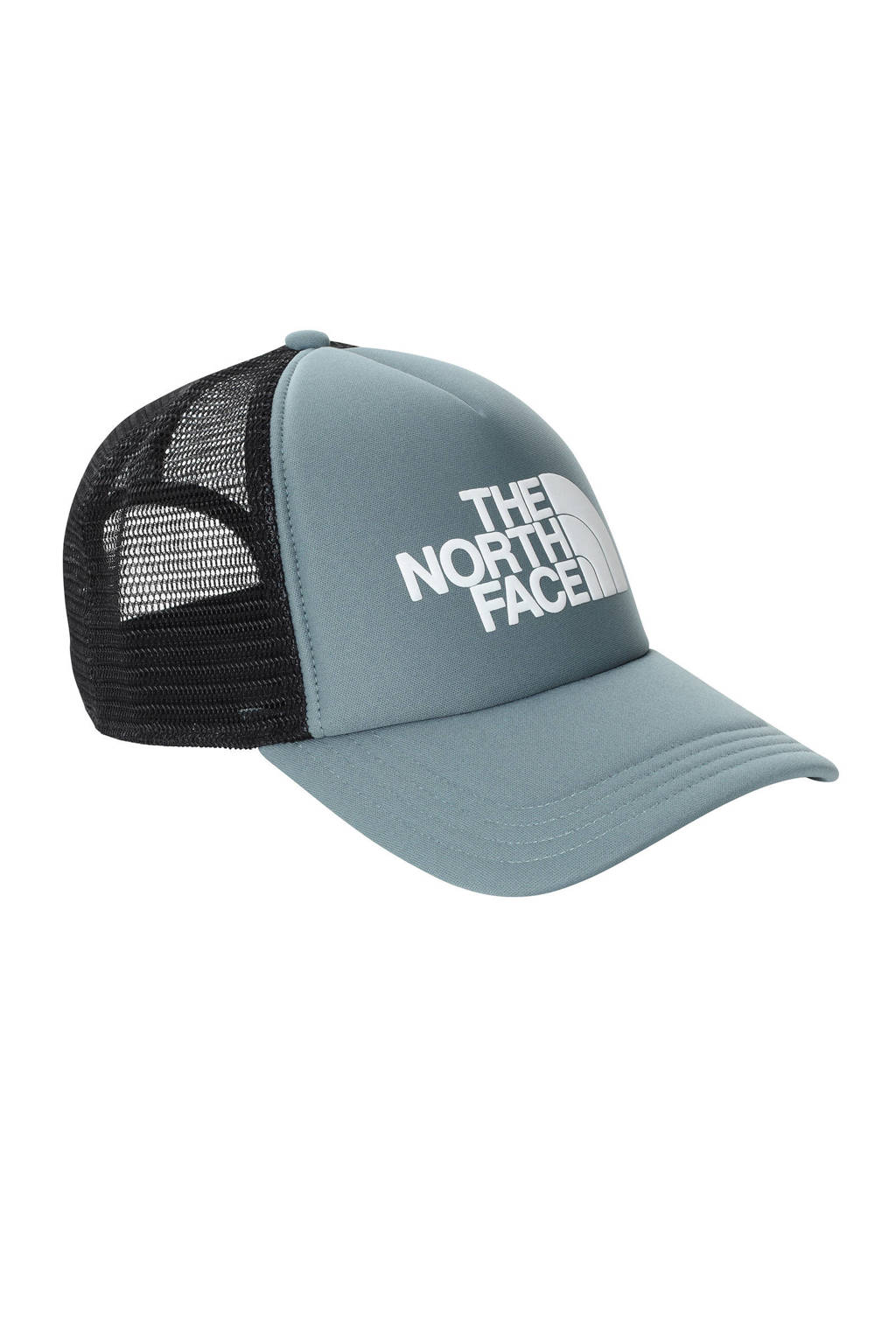 The North Face Logo Trucker pet grijsblauw/zwart