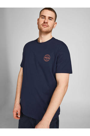T-shirt JJESHARK Plus Size navy blazer