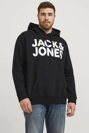 hoodie Plus Size zwart