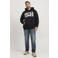 JACK & JONES PLUS SIZE hoodie Plus Size zwart