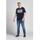 JACK & JONES PLUS SIZE regular T-shirt Plus Size donkerblauw