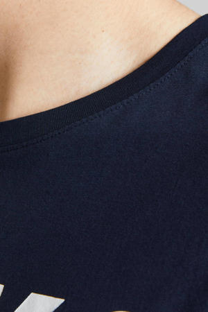 regular T-shirt Plus Size donkerblauw