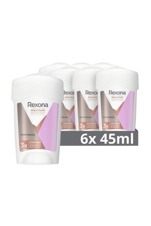 Confidence anti-transpirant deodorant stick - 6 x 45 ml