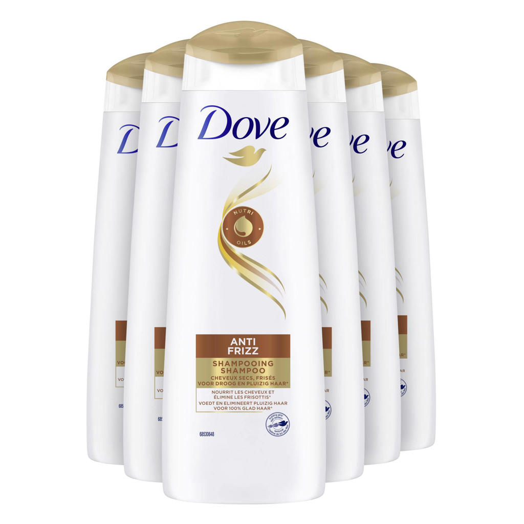 Dove Nourishing Oil Care shampoo 6 x 250 ml voordeelverpakking