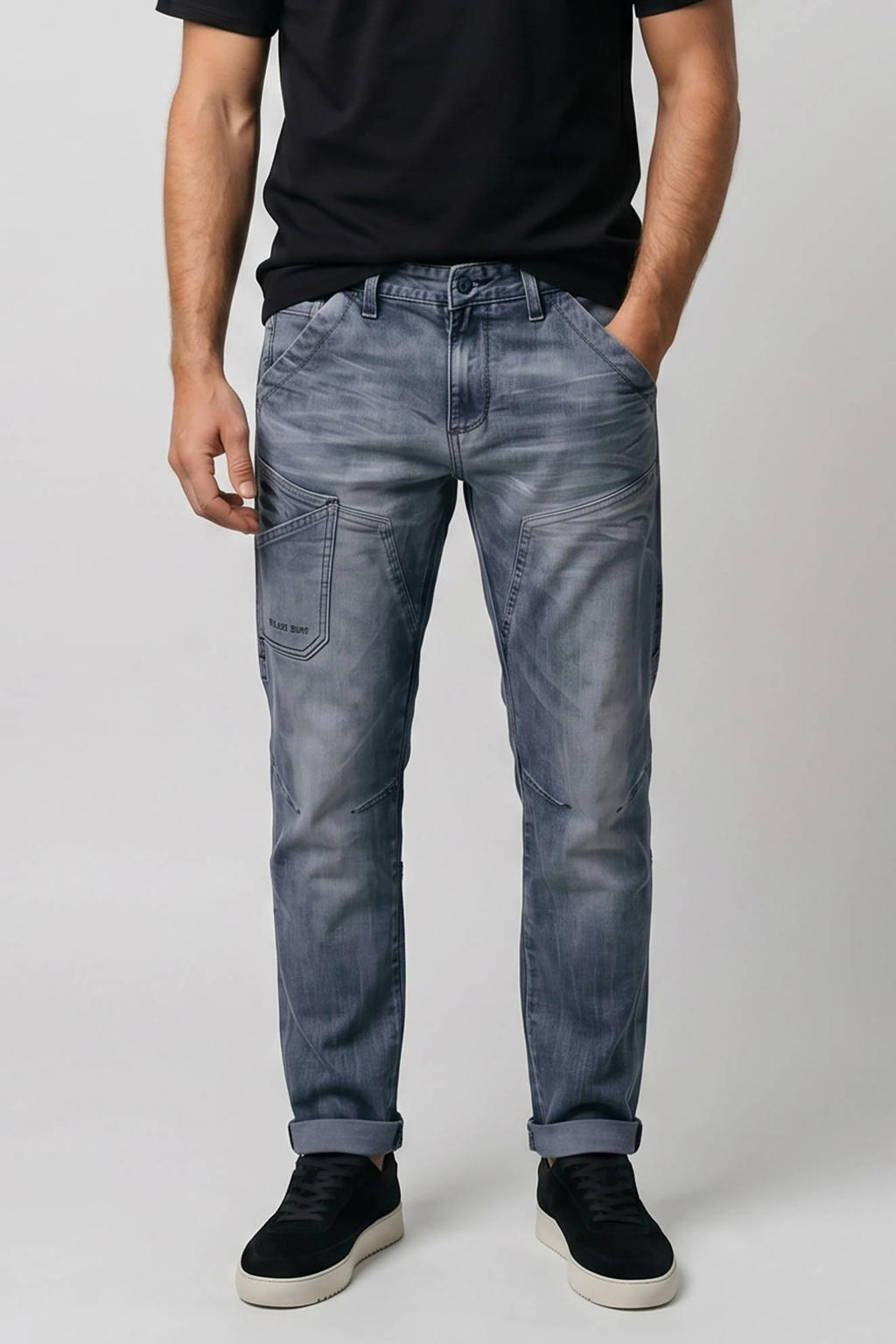Cars regular fit jeans Chester stone bleached