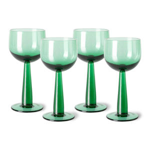 wijnglas (wit) the emeralds (set van 4) 