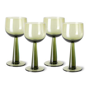 wijnglas (wit) the emeralds (set van 4) 