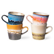 thumbnail: HKLIVING americanokopje 70s (Ø8,5 cm) (260 ml) (set van 4)