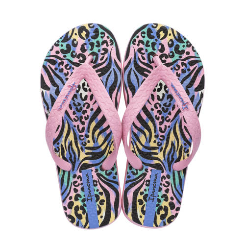Ipanema Temas teenslippers roze/wit/multi