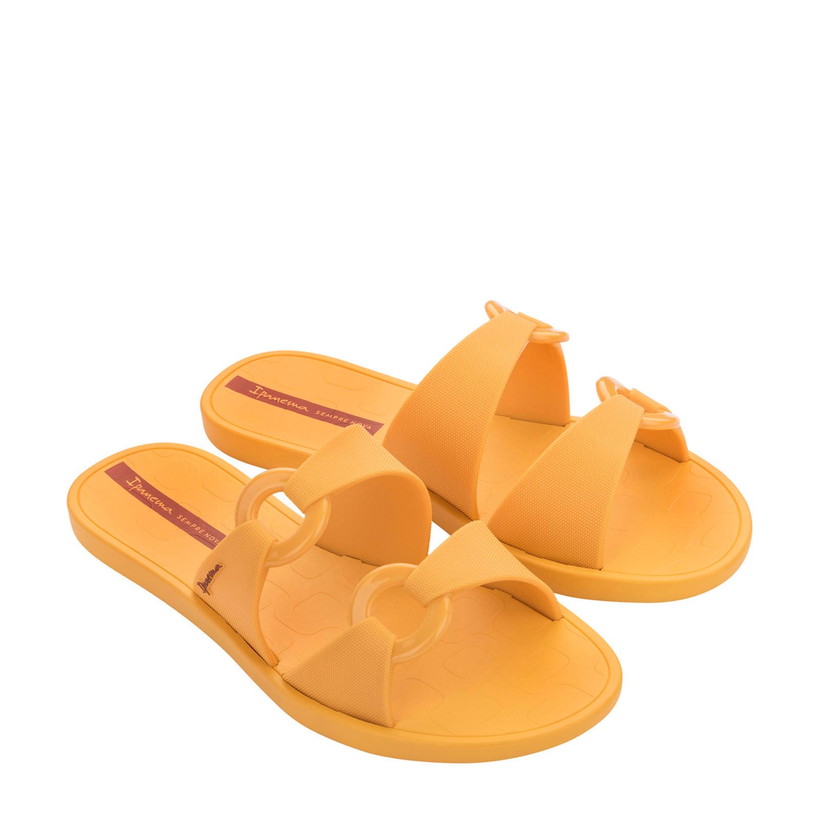 Gele slippers online dames