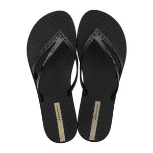 Bossa teenslippers zwart