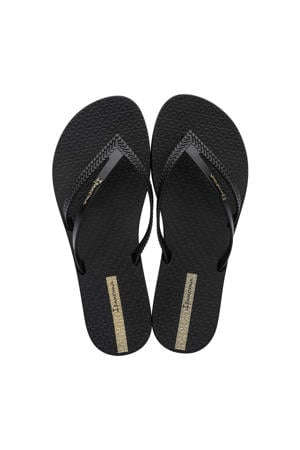Bossa teenslippers zwart