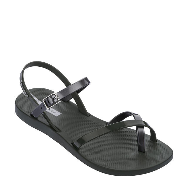 kaart registreren werkwoord Ipanema Fashion Sandal sandalen groen/zilver | wehkamp