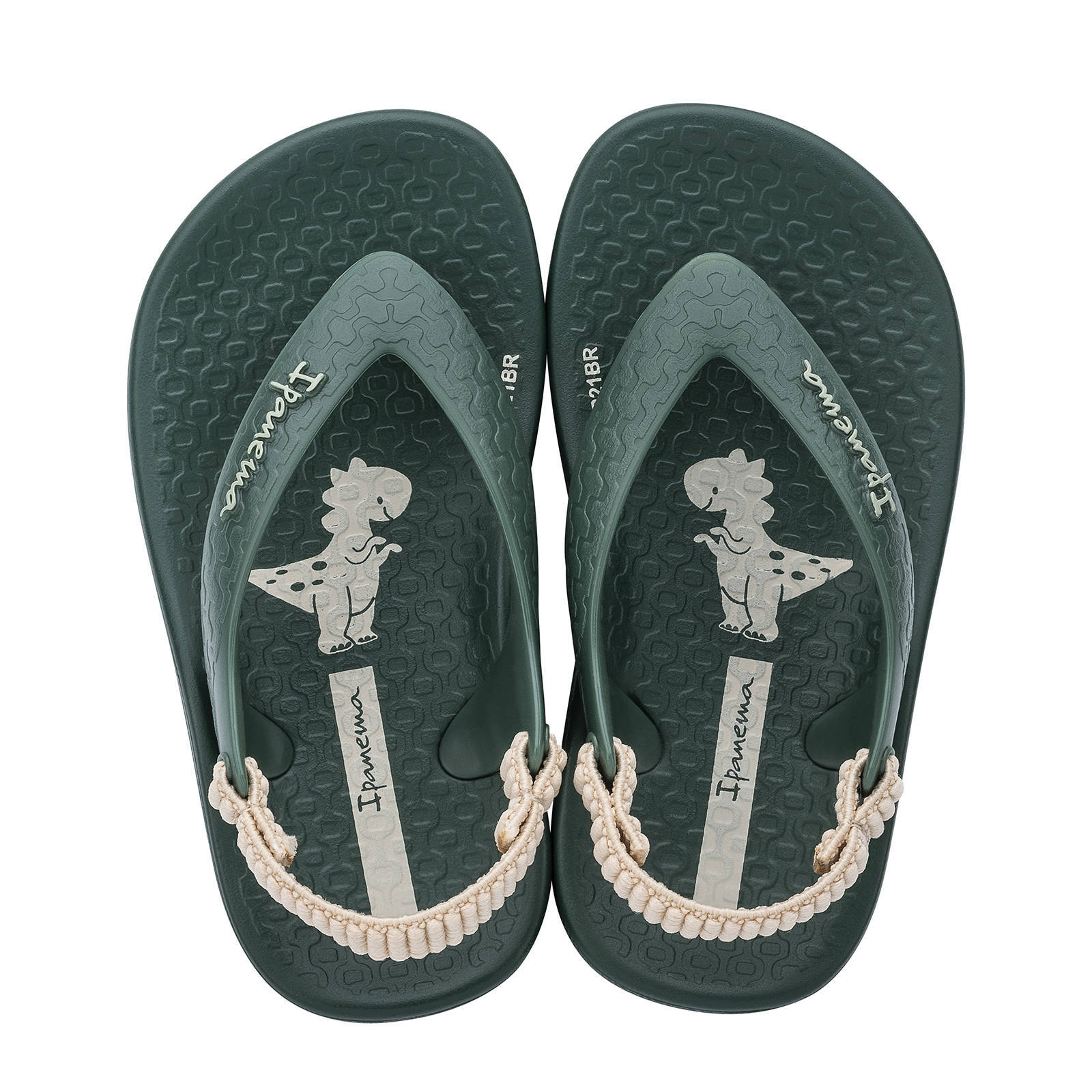 Ipanema Anatomic Soft Baby sandalen groen/beige | wehkamp