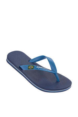 Classic Brasil teenslippers blauw